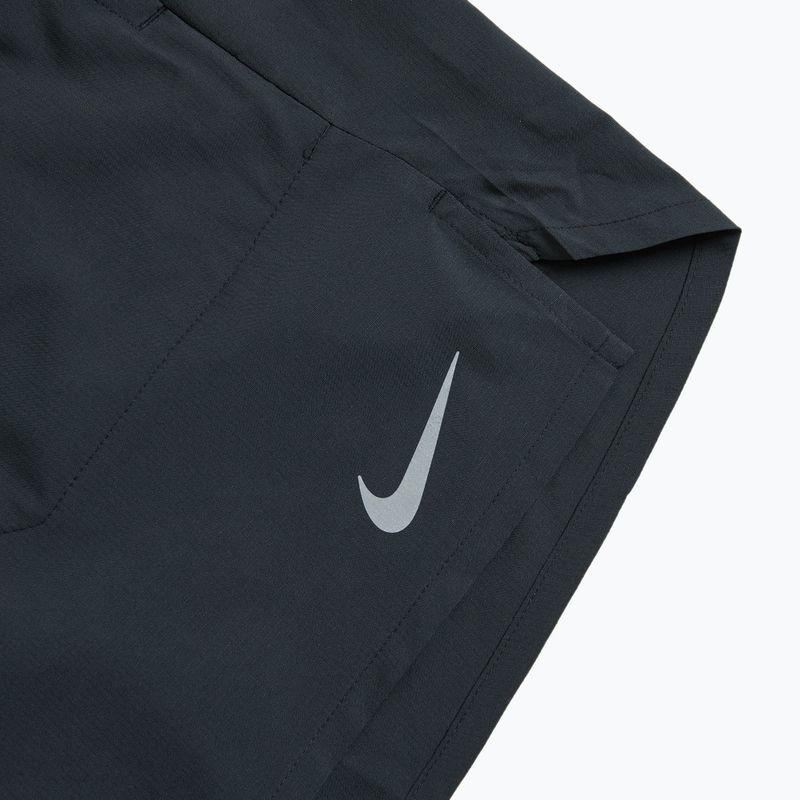 Pantaloncini da corsa Nike Dri-FIT Stride da uomo nero / nero / nero / argento riflettente 3