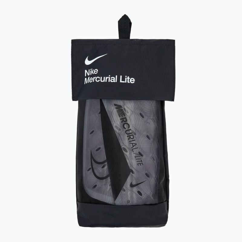 Protezioni da calcio Nike Mercurial Lite bianco / bianco / nero 5