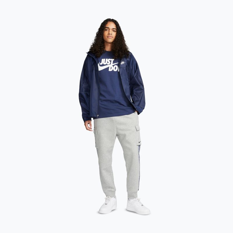 T-shirt da uomo Nike Sportswear JDI midnight navy/white 2