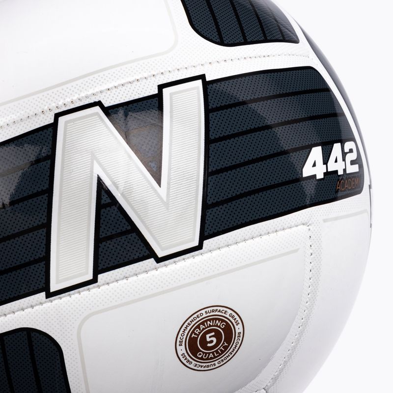 Nuovo equilibrio 442 Academy Trainer calcio nero / bianco dimensioni 5 3
