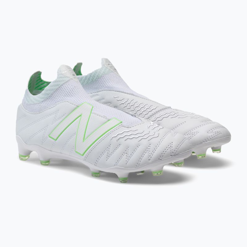 Scarpe da calcio da uomo New Balance Tekela V3+ Pro Leather FG bianco 4