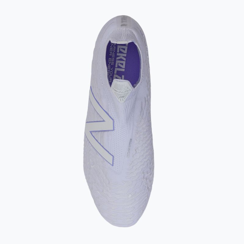 Scarpe da calcio da uomo New Balance Tekela V3+ Pro FG bianco 6