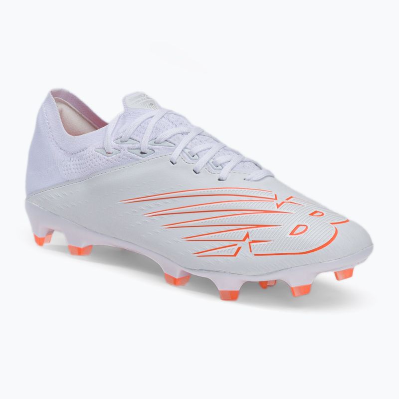 Scarpe da calcio da uomo New Balance Furon V6+ Pro Leather FG bianco