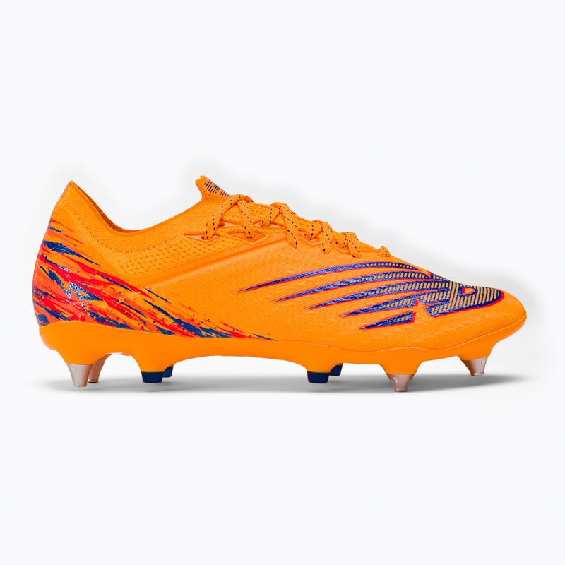 Scarpe da calcio da uomo New Balance Furon V6+ Pro SG impulso/arancio vibrante 2