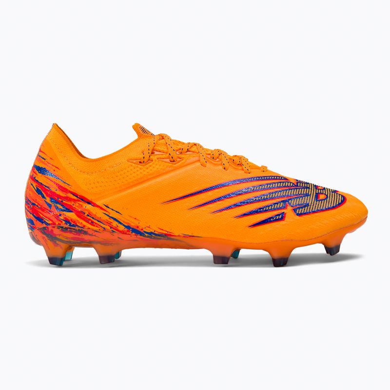 Scarpe da calcio da uomo New Balance Furon v7 Pro FG impulso/arancio vibrante 2