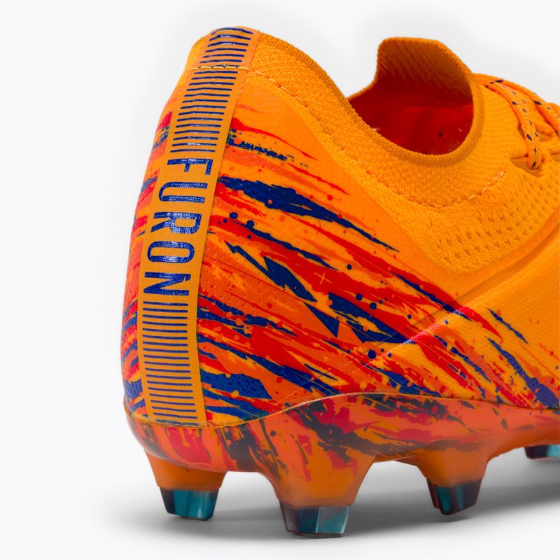 Scarpe da calcio da uomo New Balance Furon v7 Pro FG impulso/arancio vibrante 8