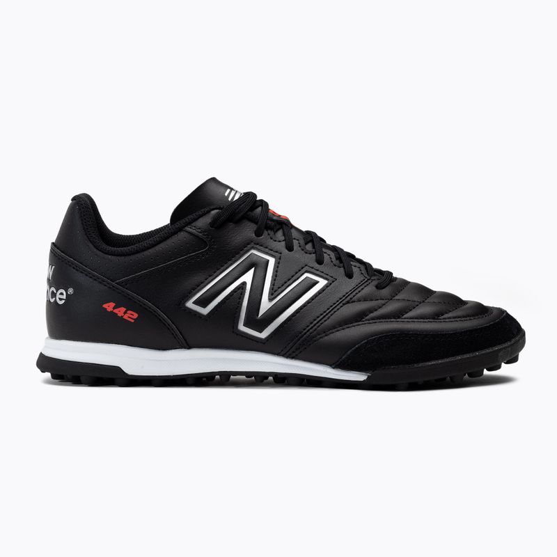 Scarpe da calcio da uomo New Balance 442 v2 Team TF nero 2