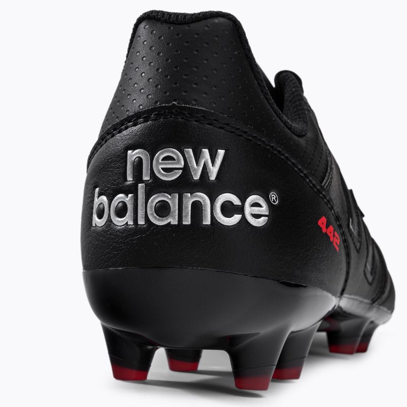 Scarpe da calcio da uomo New Balance 442 v2 Team FG nero 8