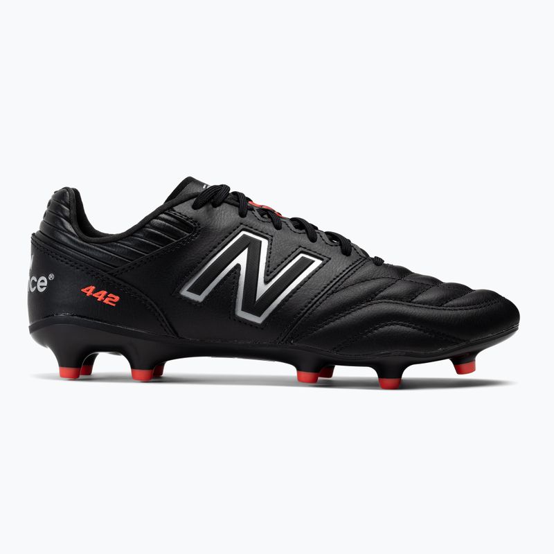 Scarpe da calcio da uomo New Balance 442 v2 Pro FG nero 2