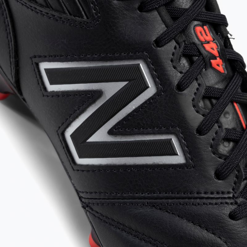 Scarpe da calcio da uomo New Balance 442 v2 Pro FG nero 7