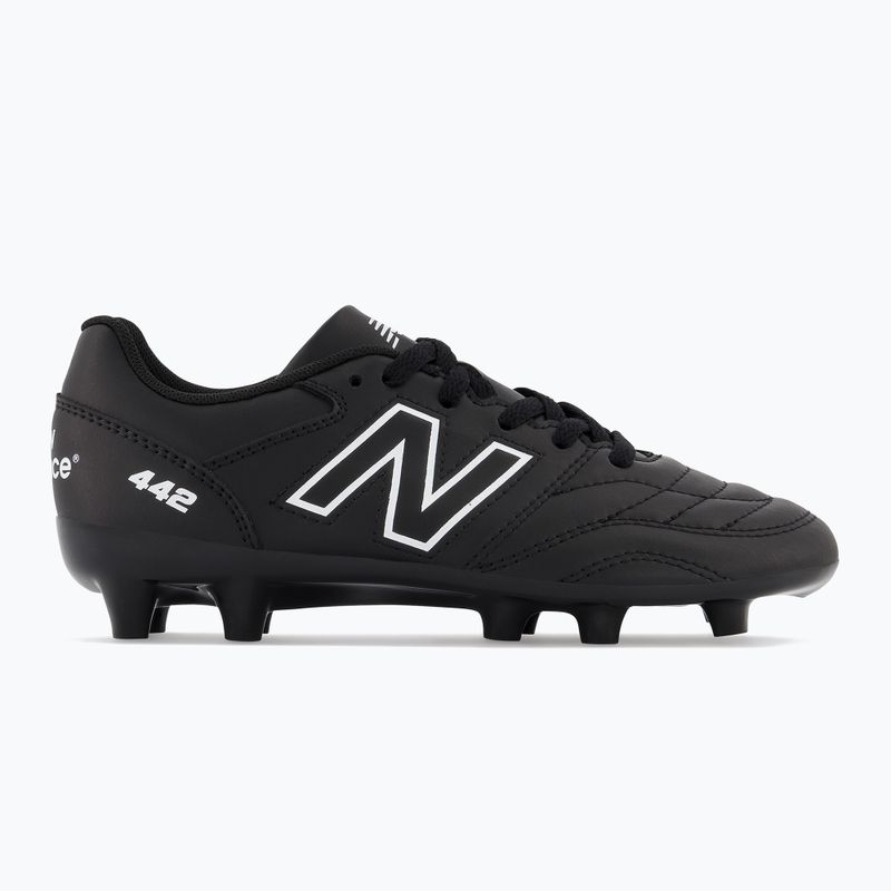 Scarpe da calcio per bambini New Balance 442 v2 Academy JNR FG nero 11