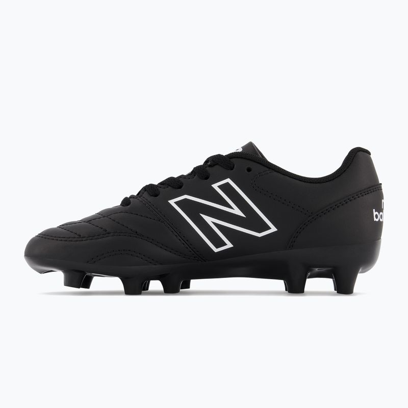 Scarpe da calcio per bambini New Balance 442 v2 Academy JNR FG nero 12