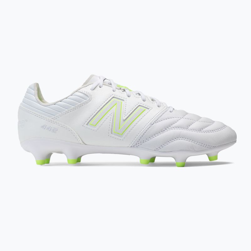 Scarpe da calcio da uomo New Balance 442 v2 Pro FG bianco 2