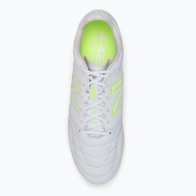 Scarpe da calcio da uomo New Balance 442 v2 Pro FG bianco 6