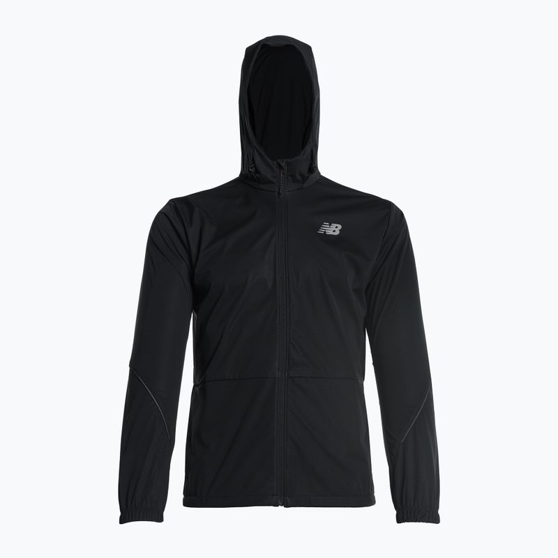 New Balance Impact Run Water Defy, giacca da corsa da uomo, nero 6