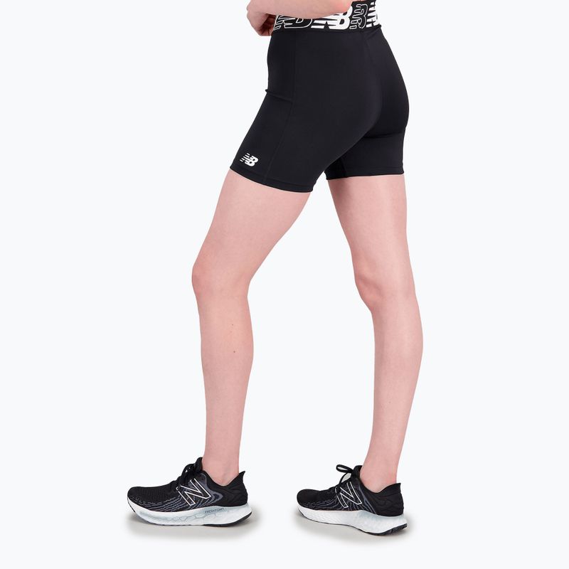 Pantaloncini da allenamento da donna New Balance Relentless Fitted nero 2