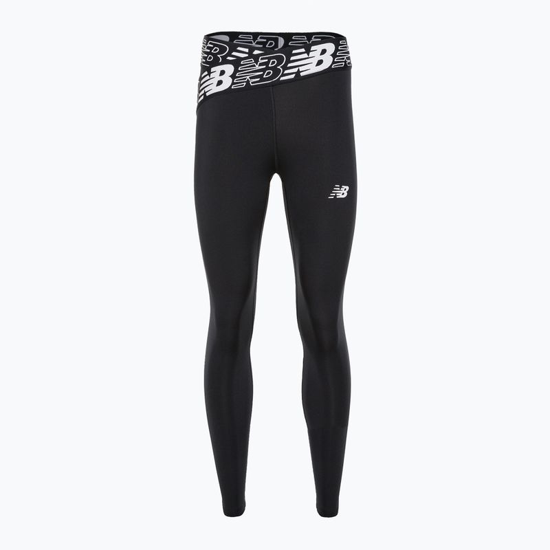 Leggings da allenamento da donna New Balance Relentless Crossover High Rise 7/8 Tight nero 5