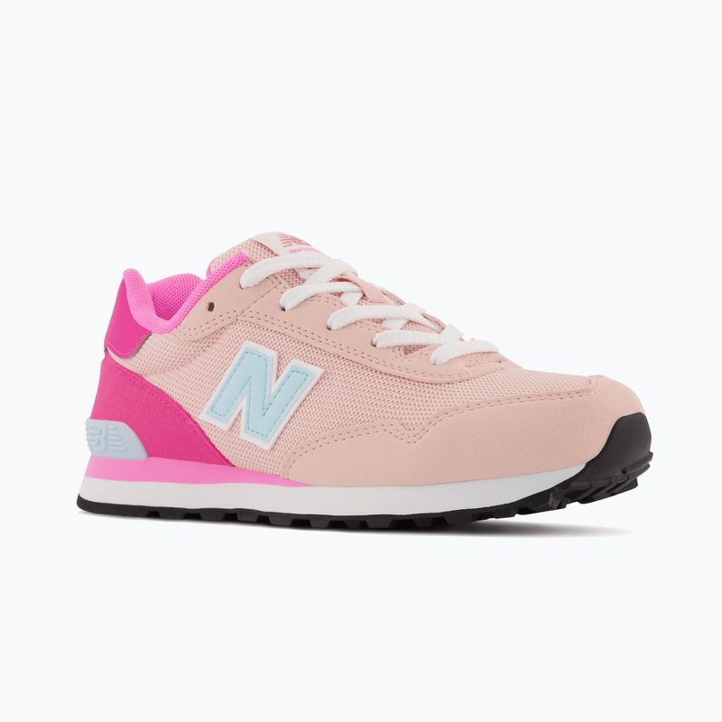 Scarpe New Balance 515 rosa per bambini 11