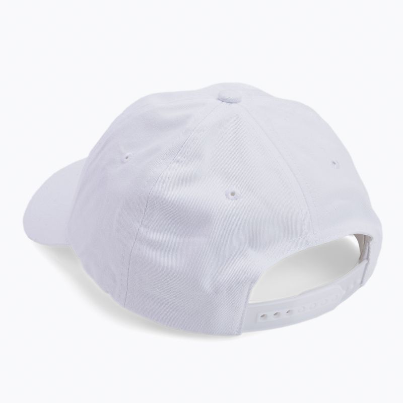 Berretto New Balance 6-Panel Curved Brim Snap Back da donna bianco 3