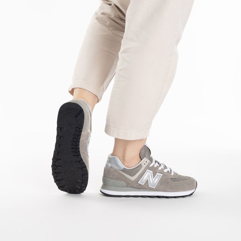 Scarpe New Balance donna WL574 grigio 2