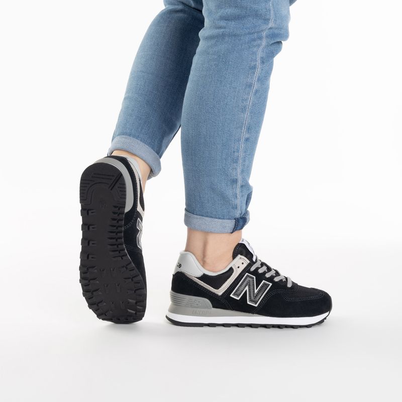 Scarpe New Balance WL574 black 2