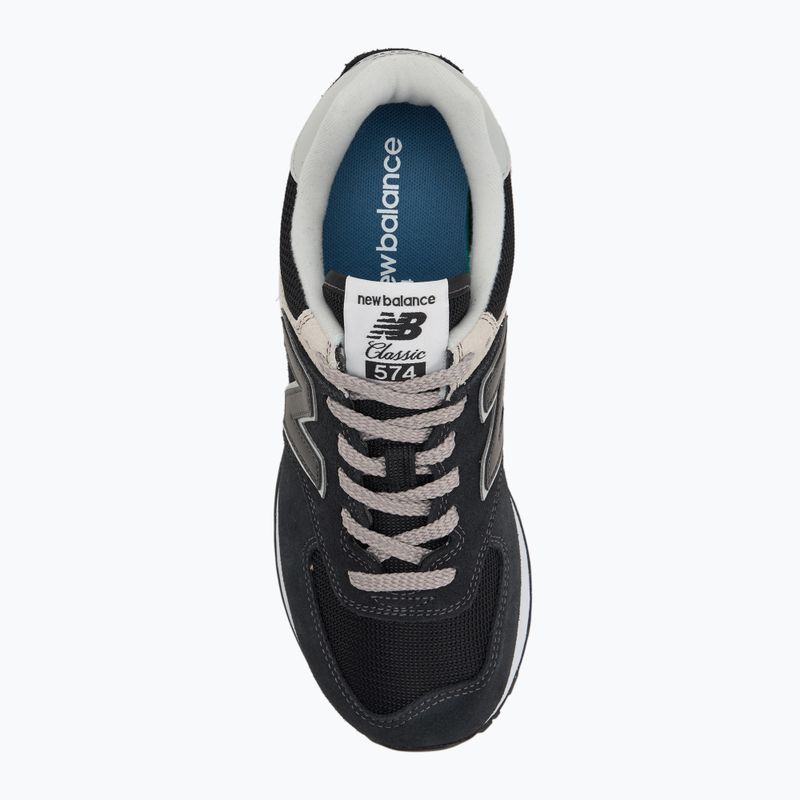 Scarpe New Balance uomo 574 nero 5