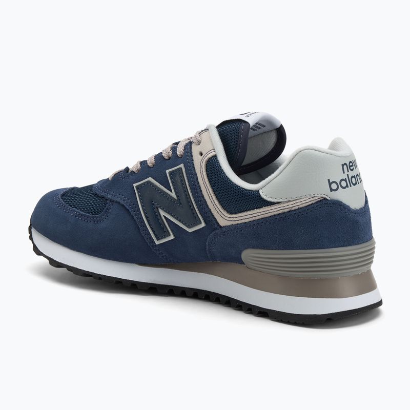 Scarpe  New Balance 574 blue 3