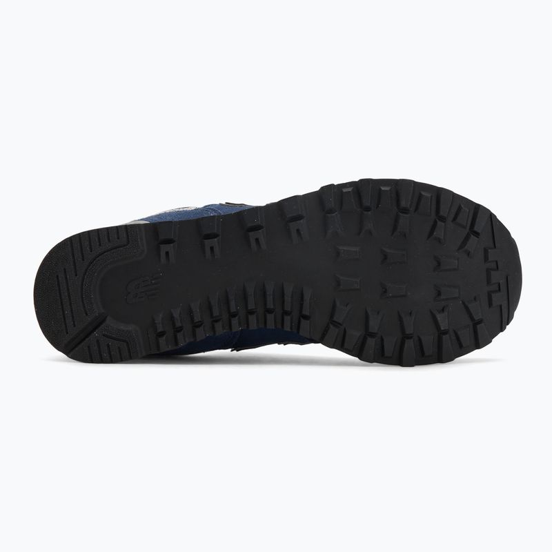 Scarpe New Balance uomo 574 blu 4