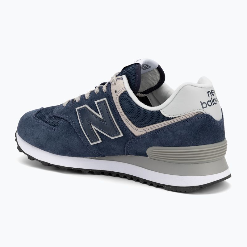 New Balance Classic 574's V3 Wide navy scarpe da uomo 3