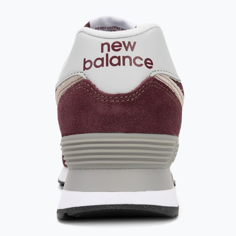 New Balance Classic 574's V3 Wide maroon scarpe da uomo 6