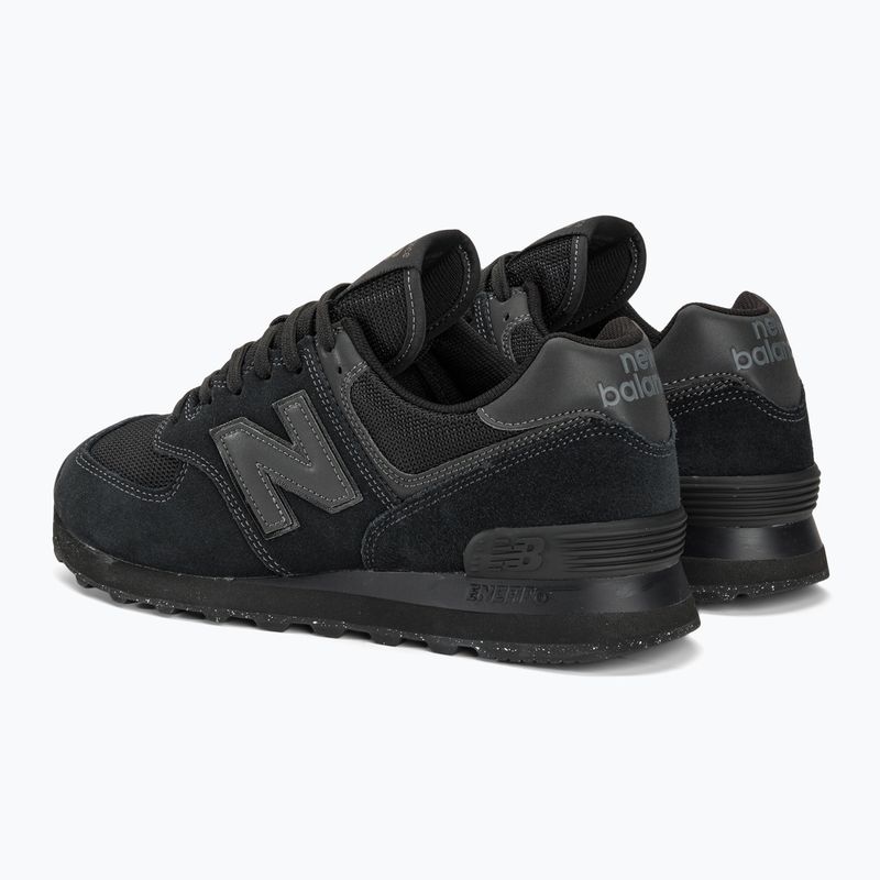 Scarpe  New Balance 574 black/black 3