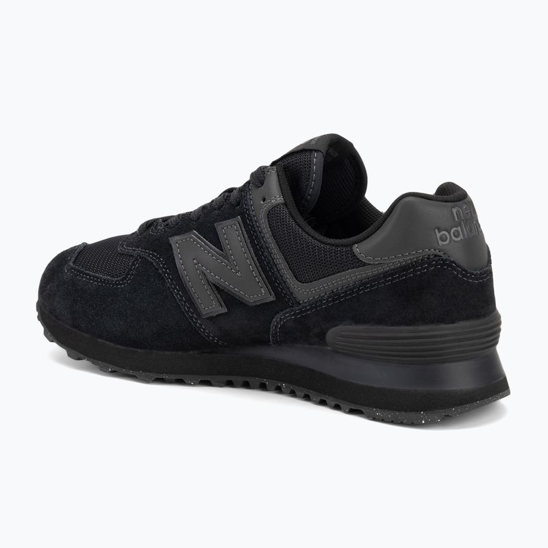 Scarpe New Balance Classic 574's V3 Wide black/black 3
