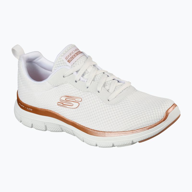 SKECHERS scarpe da donna Flex Appeal 4.0 Brilliant View bianco