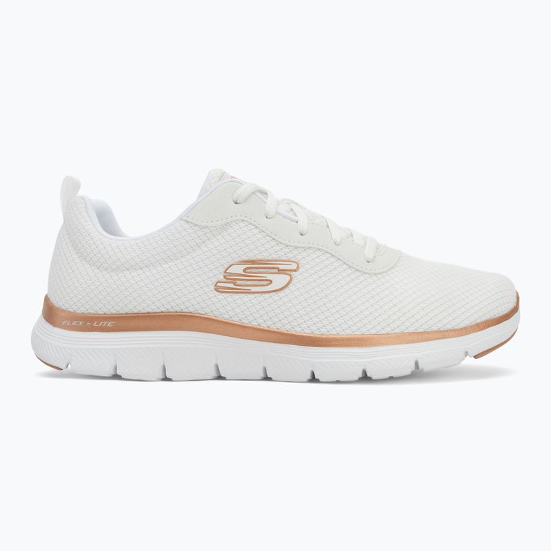 SKECHERS scarpe da donna Flex Appeal 4.0 Brilliant View bianco 2