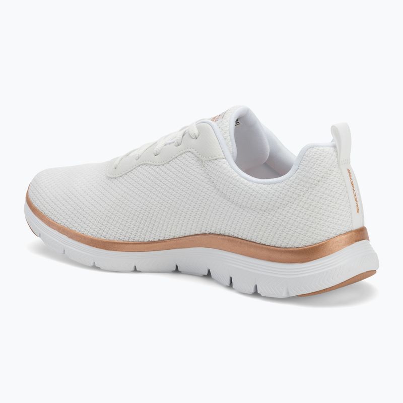 SKECHERS scarpe da donna Flex Appeal 4.0 Brilliant View bianco 3