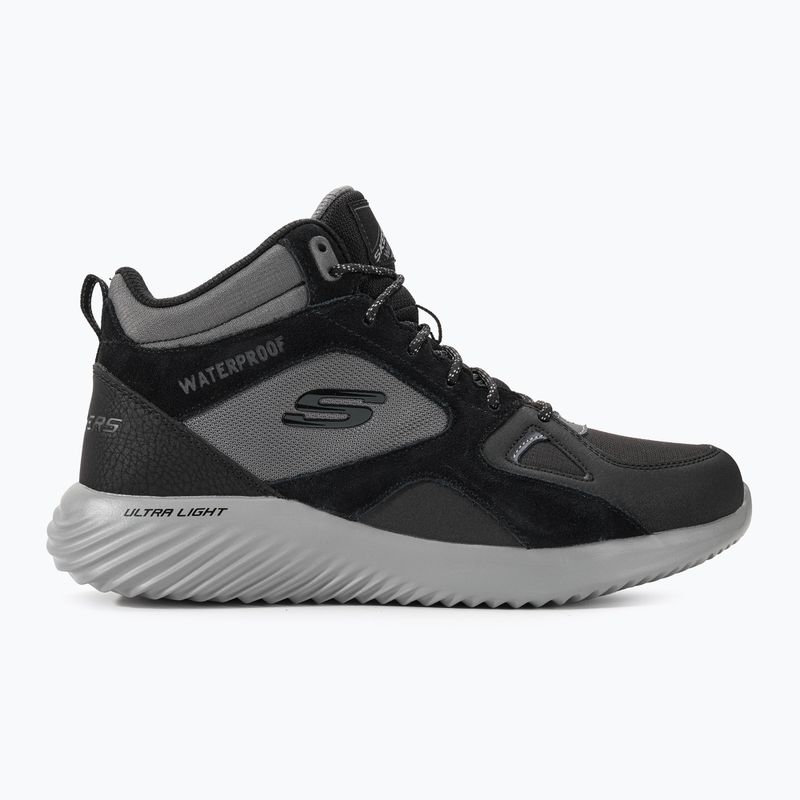 Scarpe SKECHERS Bounder Blast Back nero/carbone da uomo 2