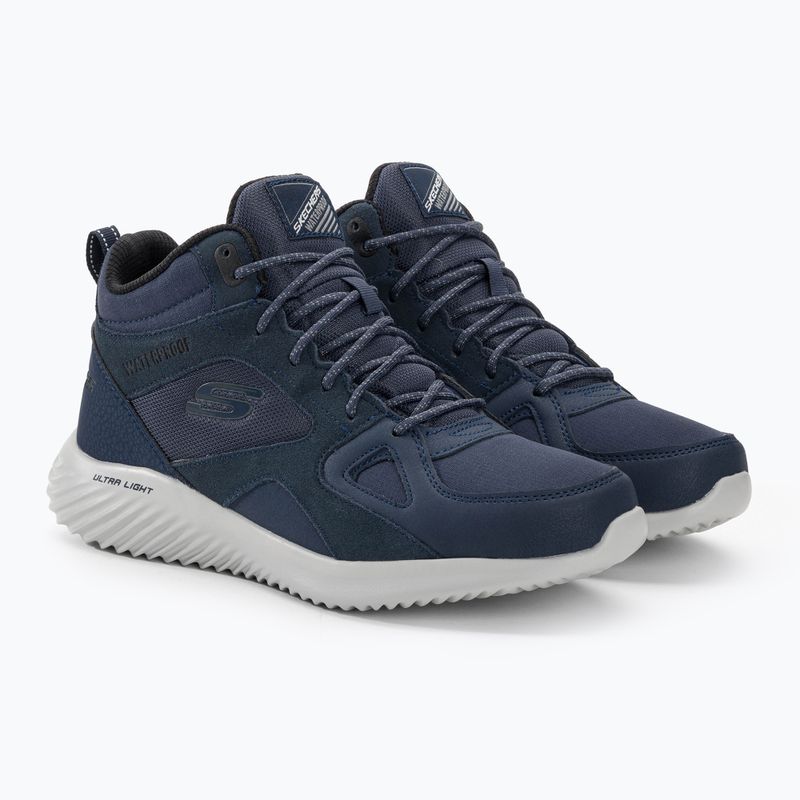 Scarpe da uomo SKECHERS Bounder Blast Back navy 4