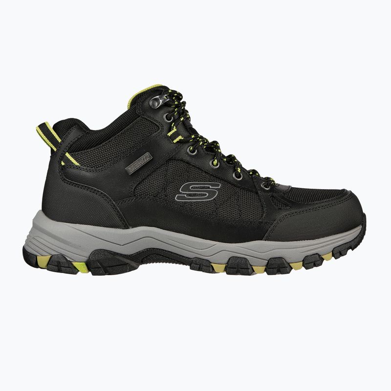 SKECHERS Selmen Melano scarpe da uomo nero 8
