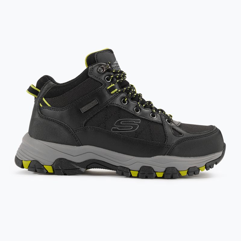 SKECHERS Selmen Melano scarpe da uomo nero 2