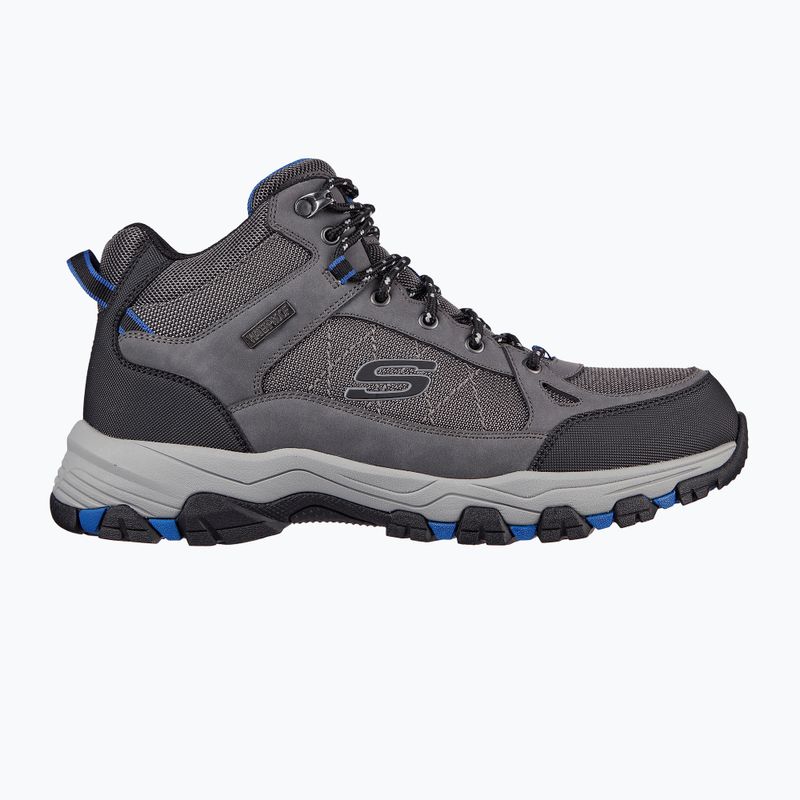 SKECHERS Selmen Melano scarpe da uomo grigio 8