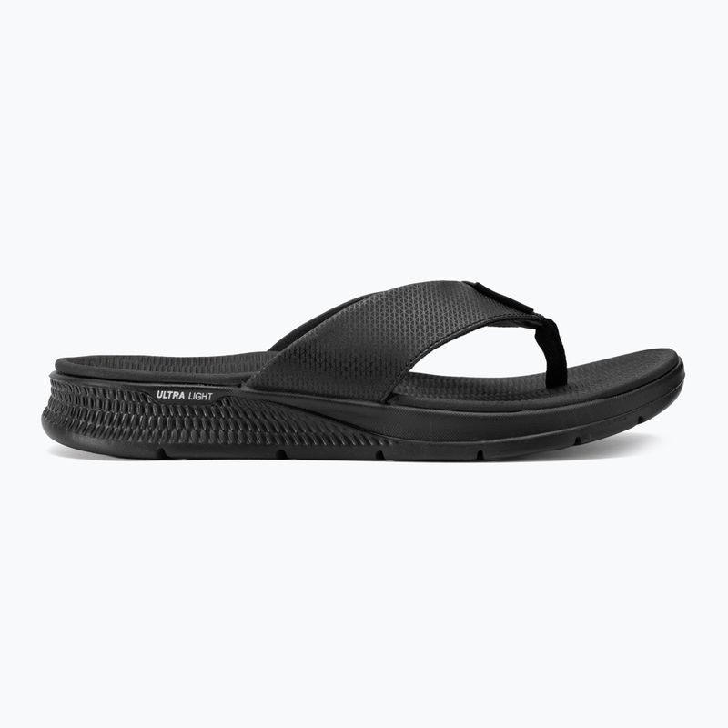 SKCHERS Go Consistent Sandal Synthwave infradito da uomo nero 2
