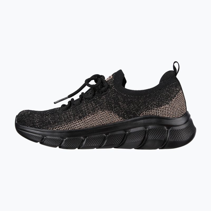 Scarpe SKECHERS Bobs B Flex Fall Sparks donna nero/oro 9