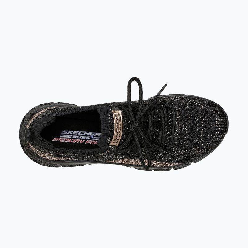 Scarpe SKECHERS Bobs B Flex Fall Sparks donna nero/oro 11