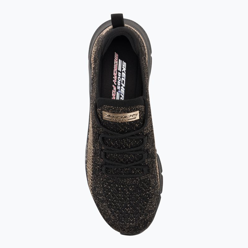 Scarpe SKECHERS Bobs B Flex Fall Sparks donna nero/oro 6