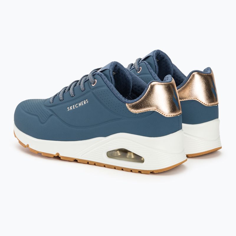 SKECHERS Uno Shimmer Away scarpe da donna navy 4