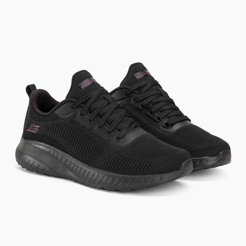 Scarpe da donna SKECHERS Bobs Squad Chaos Face Off nero 4