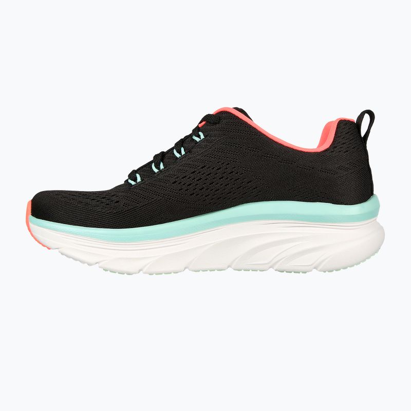 Scarpe da donna SKECHERS D'Lux Walker Let It Glow nero/menta 9