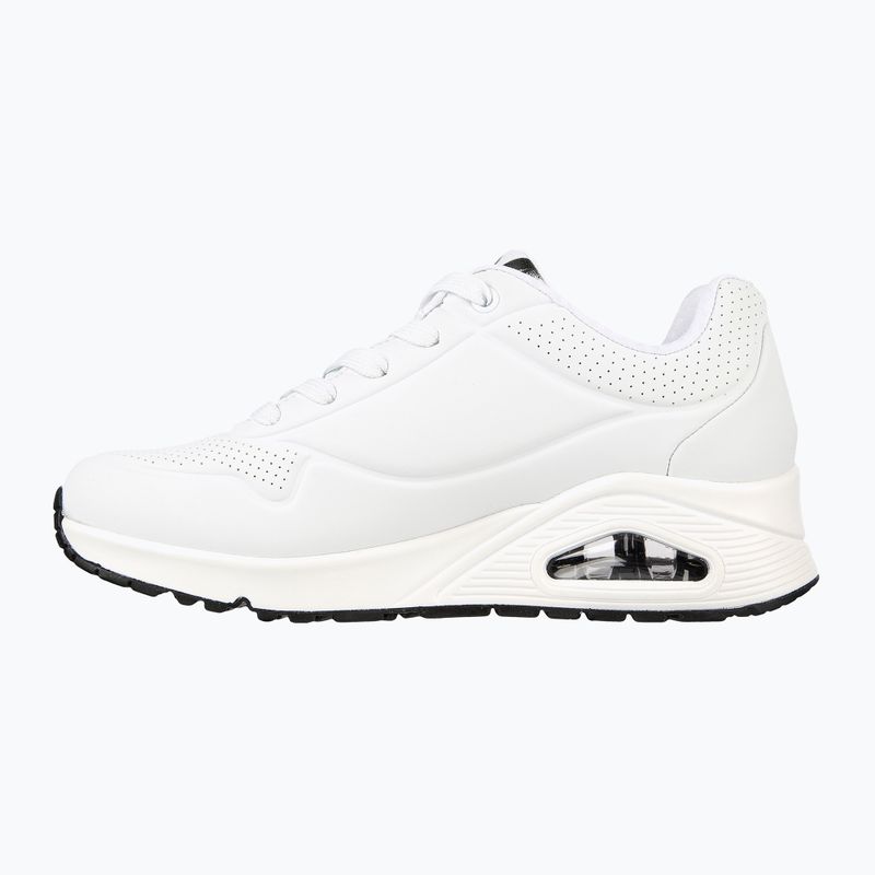 SKECHERS scarpe da donna JGoldcrown Uno Spread The Love bianco/nero/grigio 9