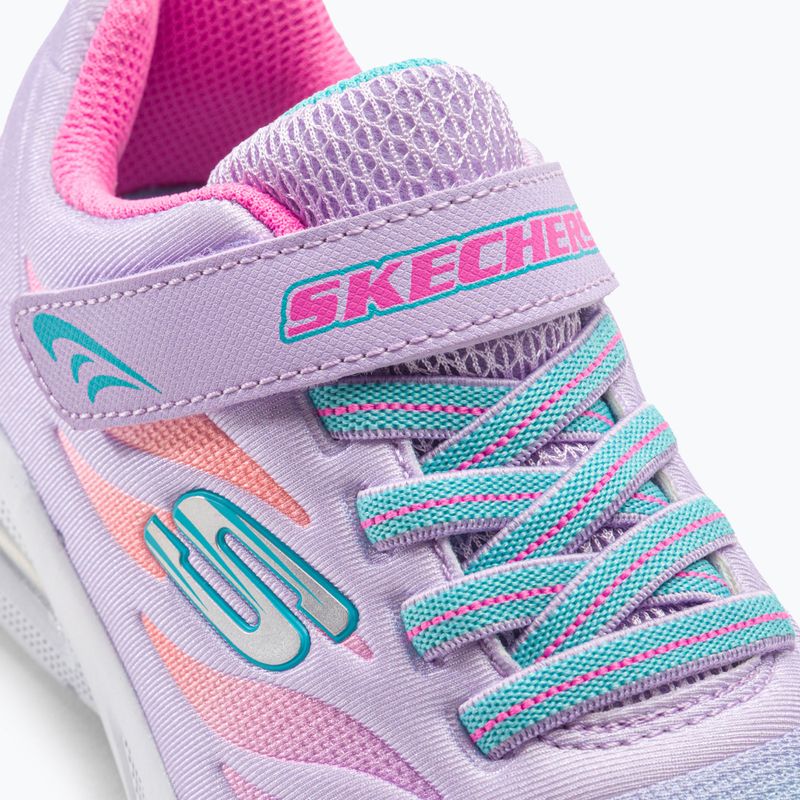 SKECHERS Microspec Max Airy Colore lavanda/multi scarpe da bambino 8