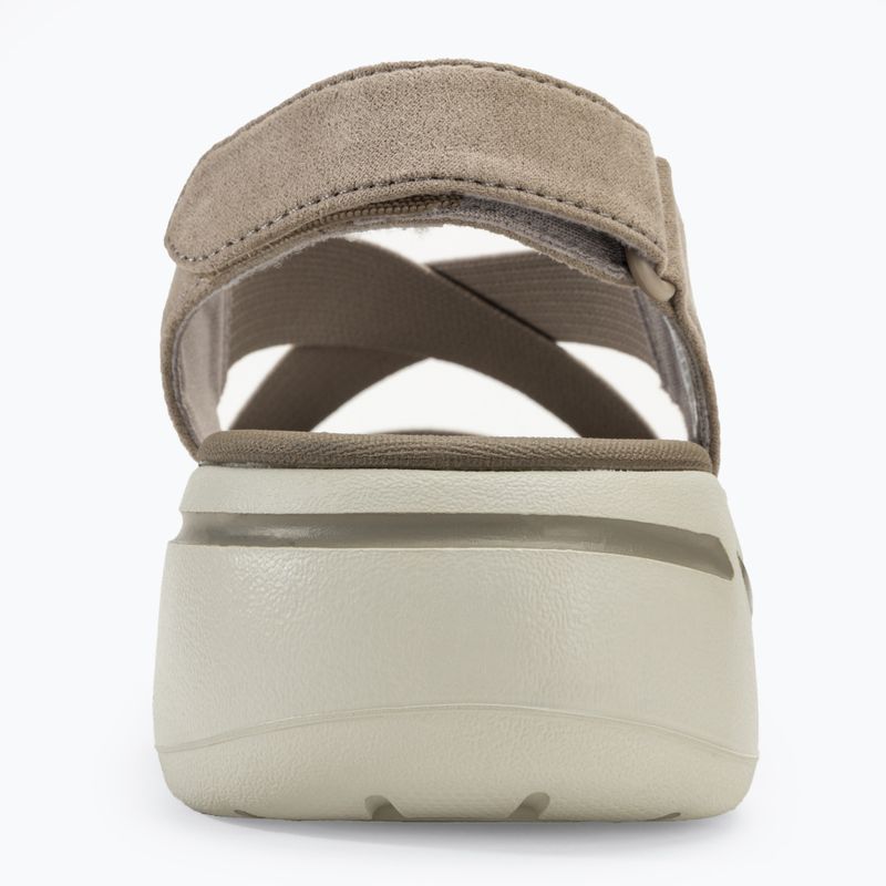SKECHERS Go Walk Arch Fit Sandal donna Treasured taupe 6